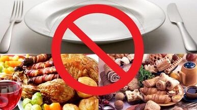 alimentos prohibidos para la gastritis