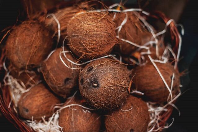 coco y aceite de coco para la dieta cetogénica